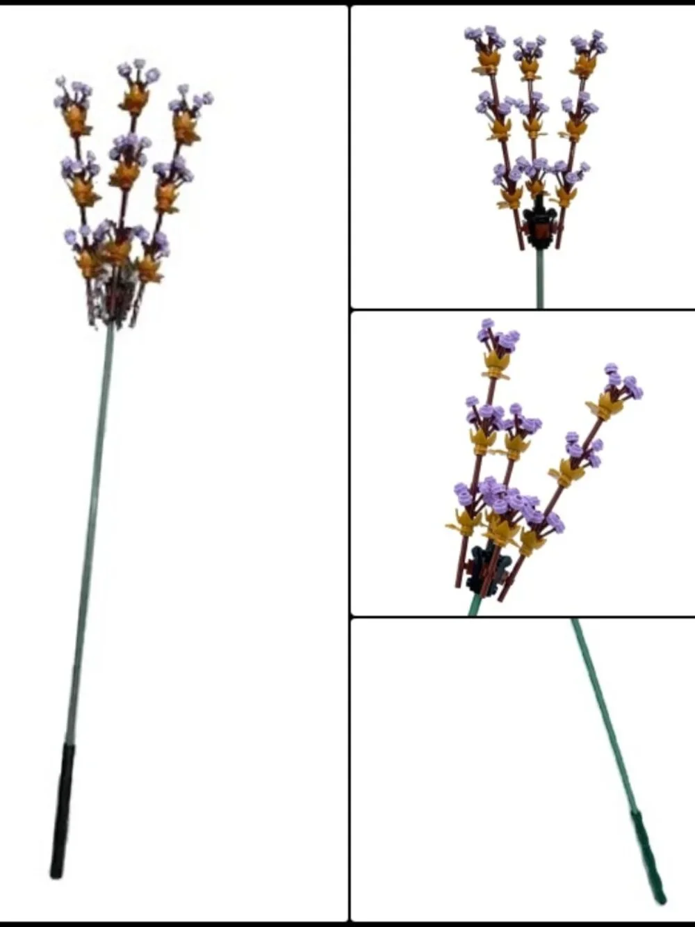 LEGO Botanical Flowers - 1 pcs Lavander - Individual Sale - Plants 10280 Bouquet